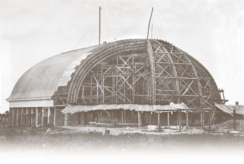 Mormon Tabernacle Construction